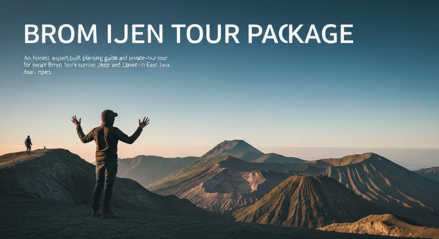 Bromo Ijen & Tumpak Sewu Tour | Multi-Day Private Combo Packages