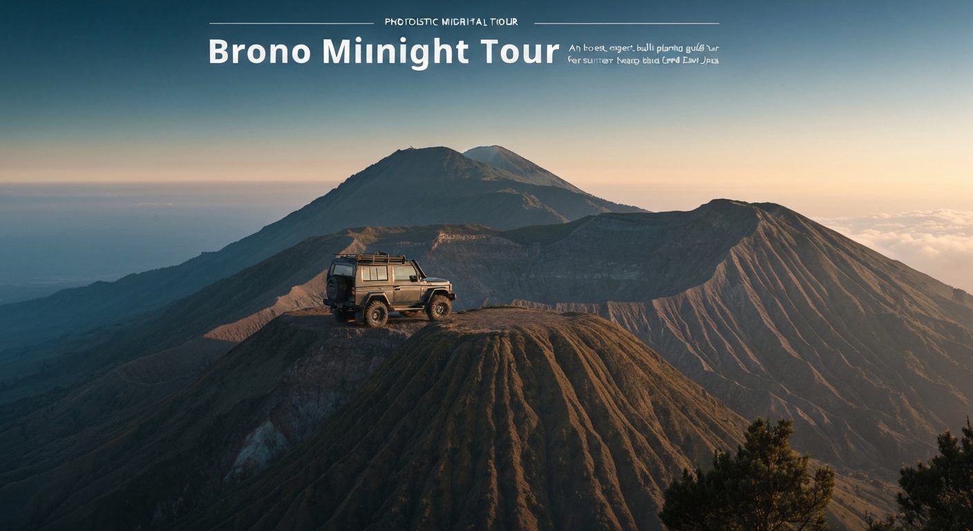 Bromo Midnight, Sunset & Photography Jeep Tours | Private 4×4