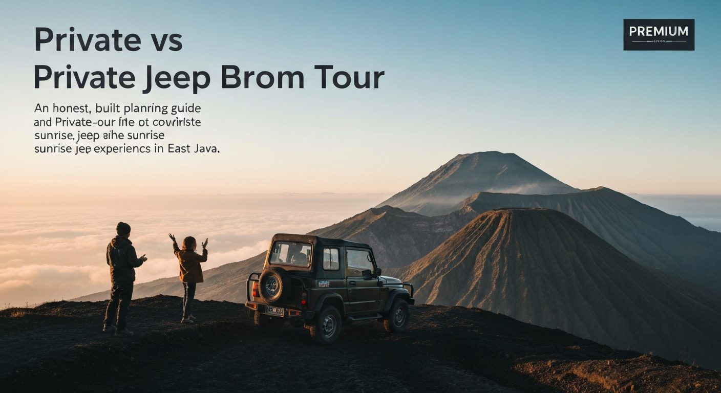 Private vs Open Jeep Bromo Tour | Group vs Private Comparison