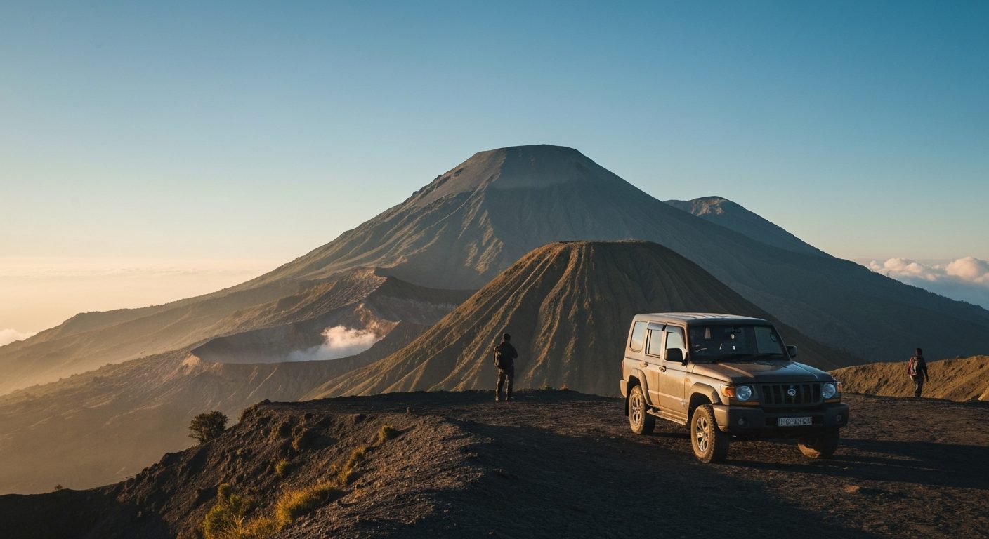 Mount Bromo Tour from Surabaya | Sunrise & Midnight Private Jeep